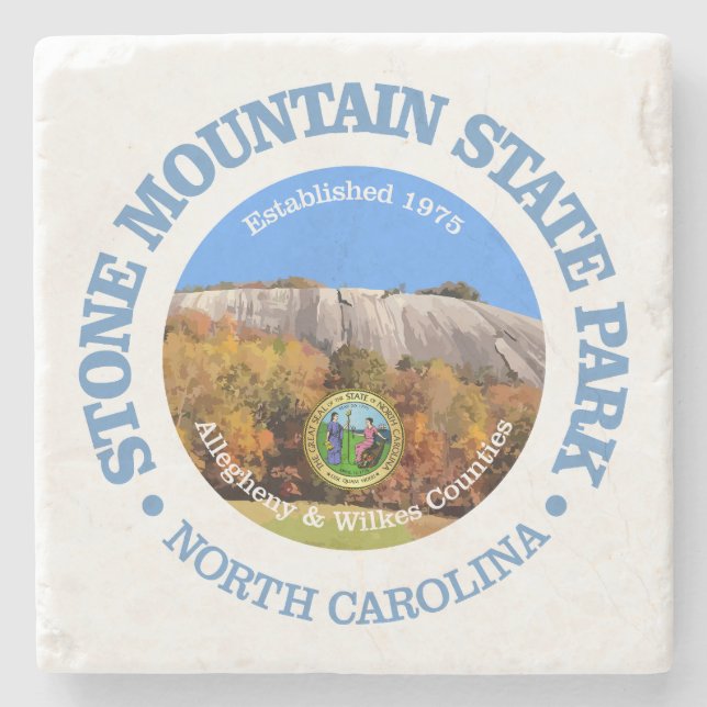 Posavasos De Piedra Stone Mountain SP (Anverso)