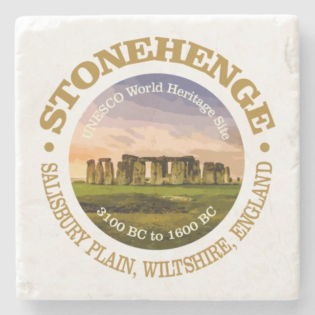 Posavasos De Piedra Stonehenge (Anverso)
