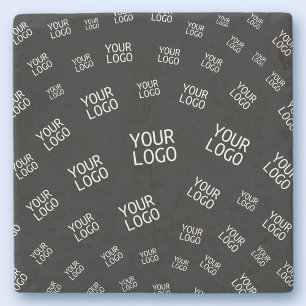 Posavasos De Piedra Su diseño, foto o logotipo de empresa colocado ale