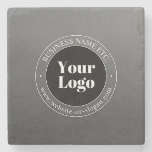 Posavasos De Piedra Su logotipo o diseño de negocio y texto editable