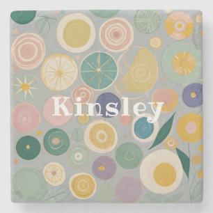 Posavasos De Piedra Sueño Kaleidoscope personalizado