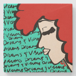 Posavasos De Piedra Sueños y Visiones de Casas de Piedra