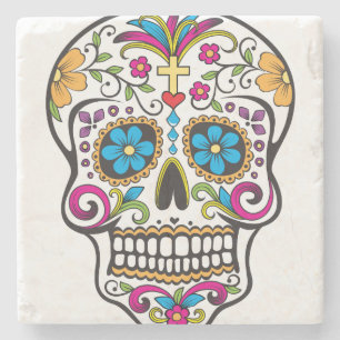 Posavasos De Piedra Sugar Skull