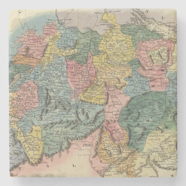 Posavasos De Piedra Suiza 16 (Anverso)