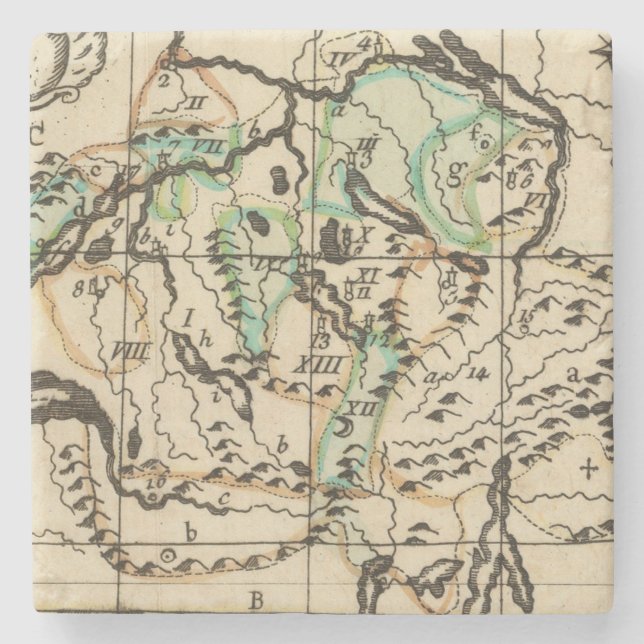 Posavasos De Piedra Suiza 8 (Anverso)