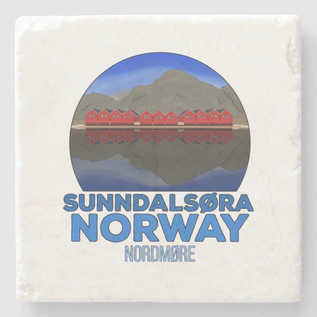 Posavasos De Piedra Sunndalsøra Nordmøre Noruega (Anverso)