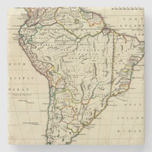 Posavasos De Piedra Suramérica con los límites resumidos
