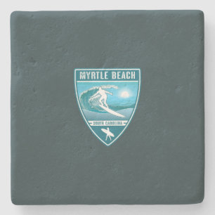 Posavasos De Piedra Surf Myrtle Beach South Carolina