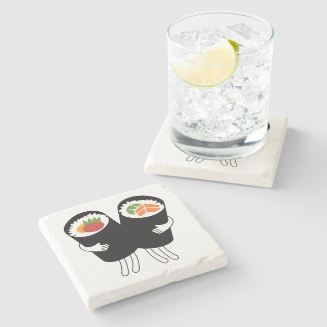 Posavasos De Piedra Sushi Waltz (Lateral)