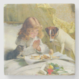 Posavasos De Piedra Suspense Vintage de Charles Burton Barber