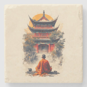 Posavasos De Piedra Susurros de la Pagoda