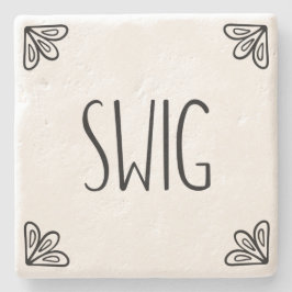 Posavasos De Piedra SWIG - Pascua de piedra