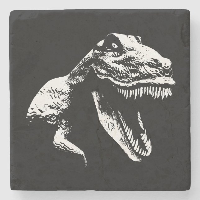 Posavasos De Piedra T blanco Rex (Anverso)