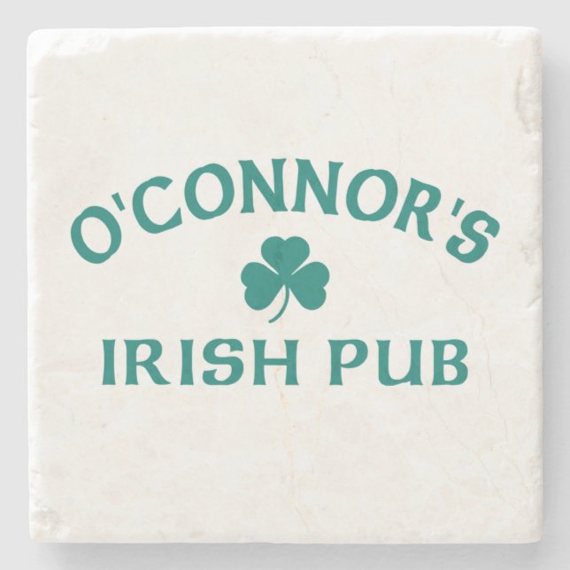 Posavasos De Piedra Taberna Irlandesa de O'Connor (Anverso)