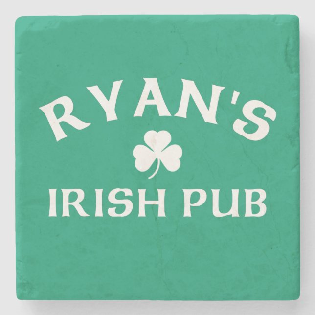 Posavasos De Piedra Taberna irlandesa de Ryan  (Anverso)