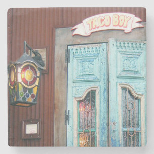 Posavasos De Piedra Taco Boy Restaurant Charleston, SC. Piedra de márm