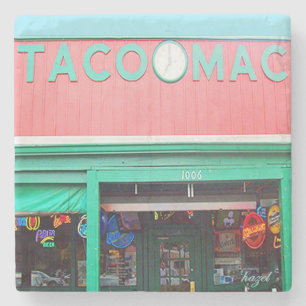 Posavasos De Piedra Taco Mac Virginia Highland, Taco Mac Coaster,