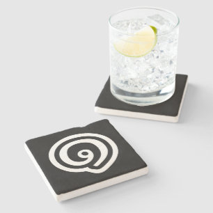 Posavasos De Piedra Tailandés Número 1 / Uno / ๑ (Nueng) Idioma tailan