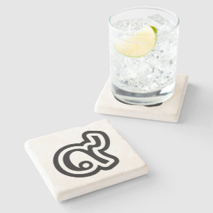 Posavasos De Piedra Tailandia Número de la Suerte 9 / Nueve / ๙ (Gao/K