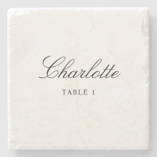 Posavasos De Piedra Tarjeta de acompañante de baldosas, tarjeta de lug