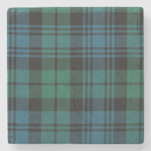 Posavasos De Piedra Tartan Marble Stone Coaster