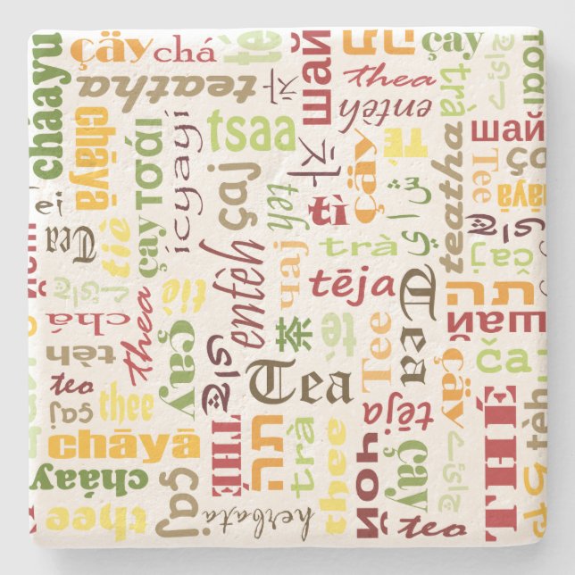 Posavasos De Piedra Té (Anverso)