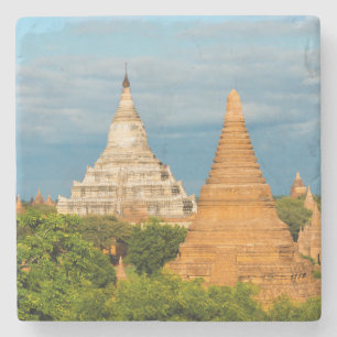 Posavasos De Piedra Templos y pagodas antiguas Bagan