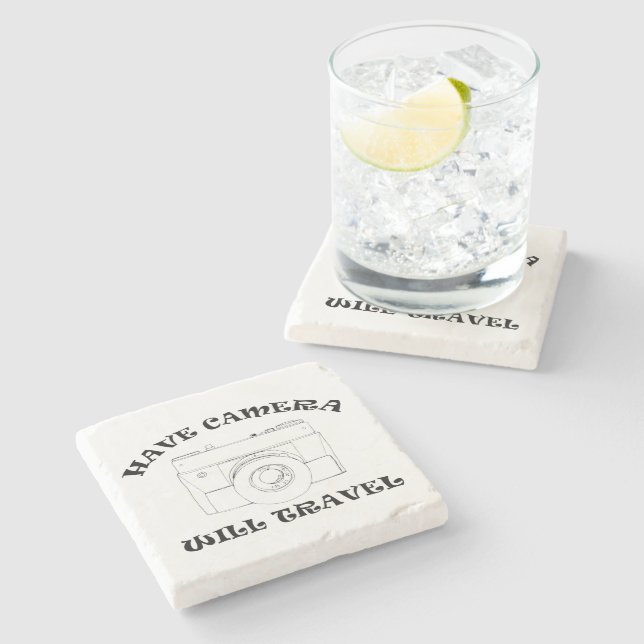 Posavasos De Piedra Tener Cámara, Viajar - Pascua de piedra (Lateral)