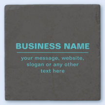 Texto de personalizable para empresas Etc. negro e