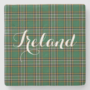 Posavasos De Piedra Texto irlandés sobre artán y Personalizable