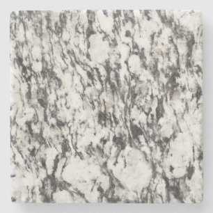 Posavasos De Piedra Textura de granito Fondo de mármol negro