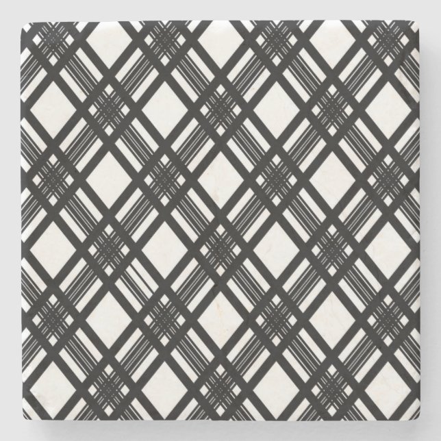 Posavasos De Piedra Textura de las rayas (Anverso)