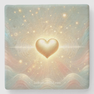 Posavasos De Piedra The Living Blueprint Stone Coaster