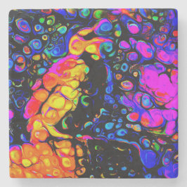 Posavasos De Piedra The Lonely Bird 4: Liquid Art Style