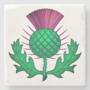 Posavasos De Piedra Thistle escocés