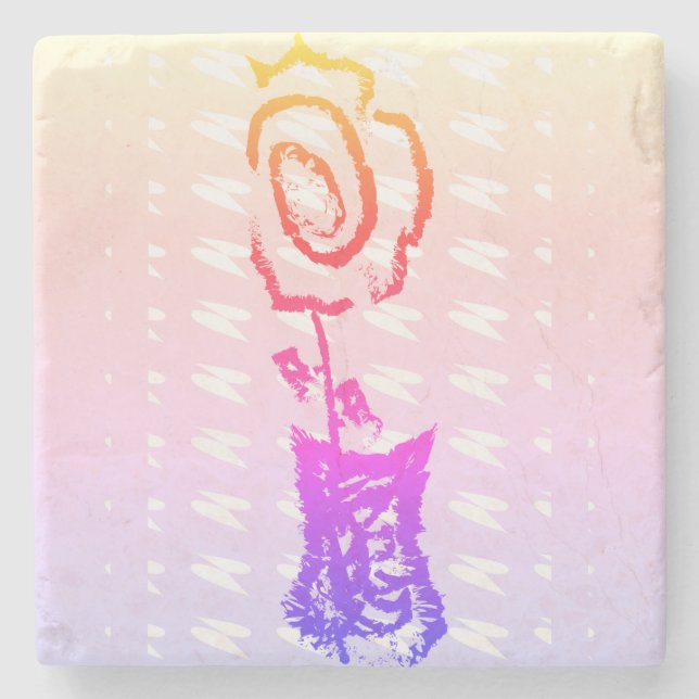 Posavasos De Piedra Throw Pillow (Anverso)