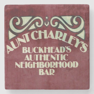 Posavasos De Piedra Tía Charley, Buckhead Atlanta Coas de piedra de