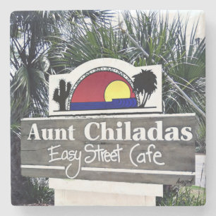 Posavasos De Piedra Tía Chilada, prácticos de costa de Hilton Head