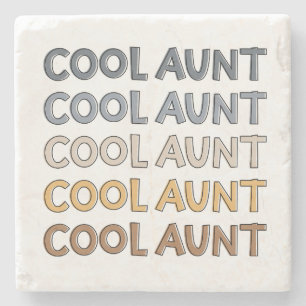 Posavasos De Piedra Tía genial regalos modernos y lindos para tía