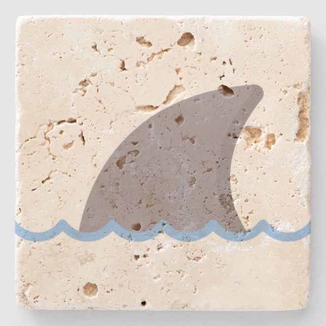 Posavasos De Piedra tiburón (Anverso)