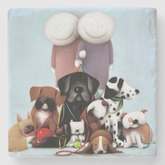 POSAVASOS DE PIEDRA TIEMPO EN FAMILIA DOUG HYDE