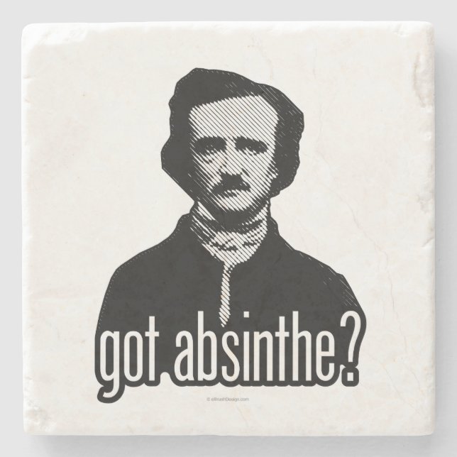 Posavasos De Piedra ¿tiene absinthe? (Anverso)