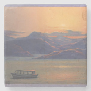 Posavasos De Piedra "Tierra de la antigua montaña rusa de mármol"