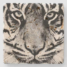 Posavasos De Piedra Tigre