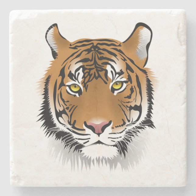 Posavasos De Piedra Tigre (Anverso)