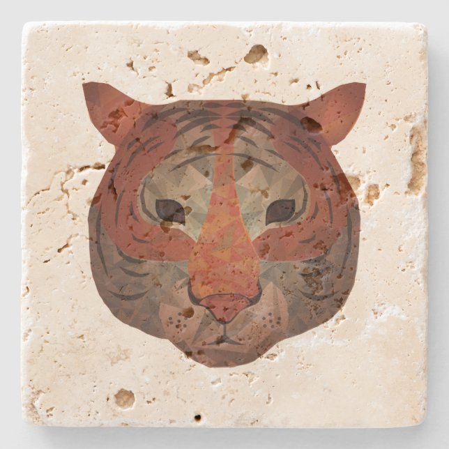 Posavasos De Piedra Tigre automático (Anverso)
