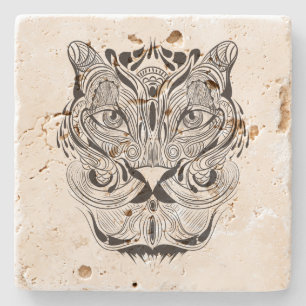 Posavasos De Piedra Tigre gráfico