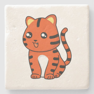 Posavasos De Piedra Tigre lindo
