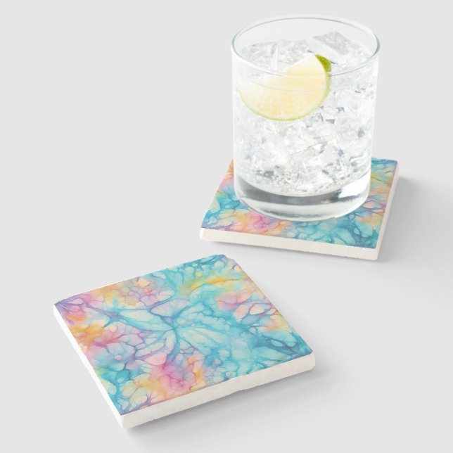 Posavasos De Piedra Tinte en nudo (Lateral)