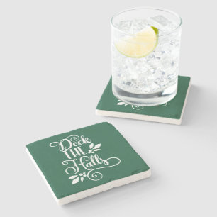Posavasos De Piedra tipografía de decorar los pasillos Vacaciones